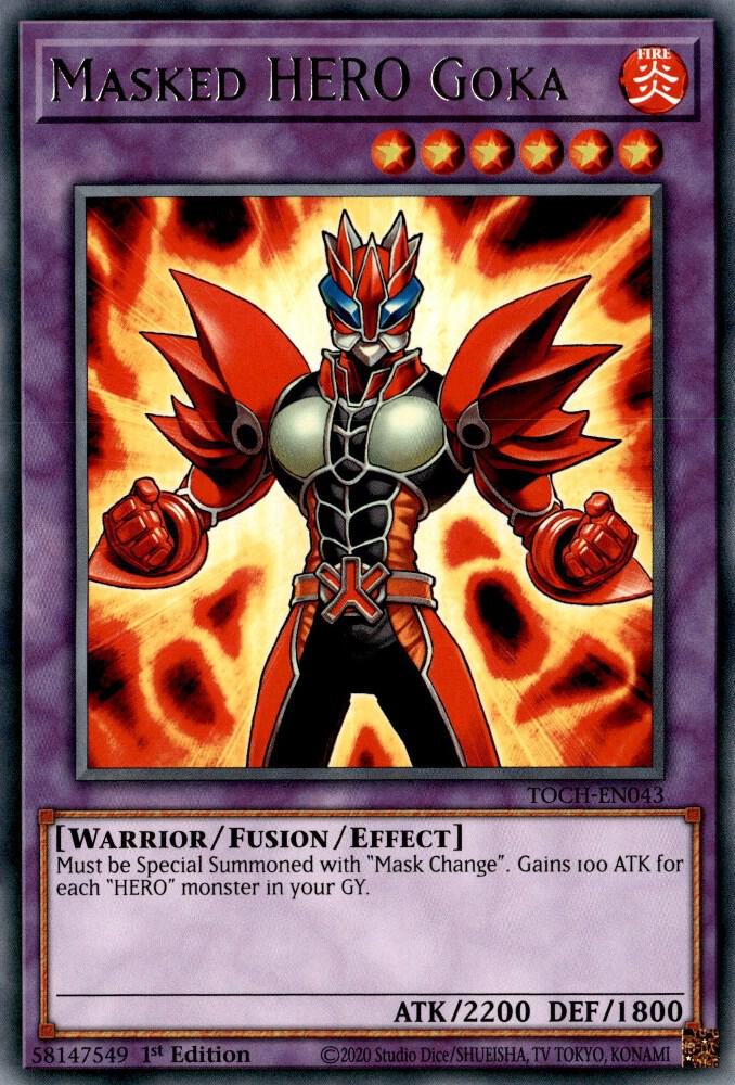 Masked Hero Goka [TOCH-EN043] Rare