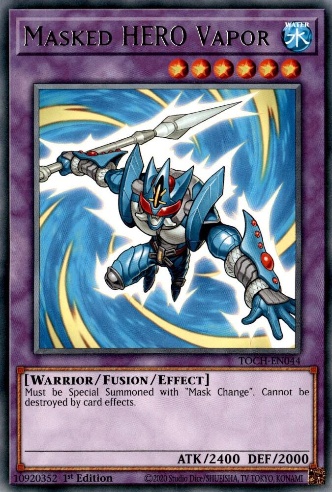 Masked Hero Vapor [TOCH-EN044] Rare