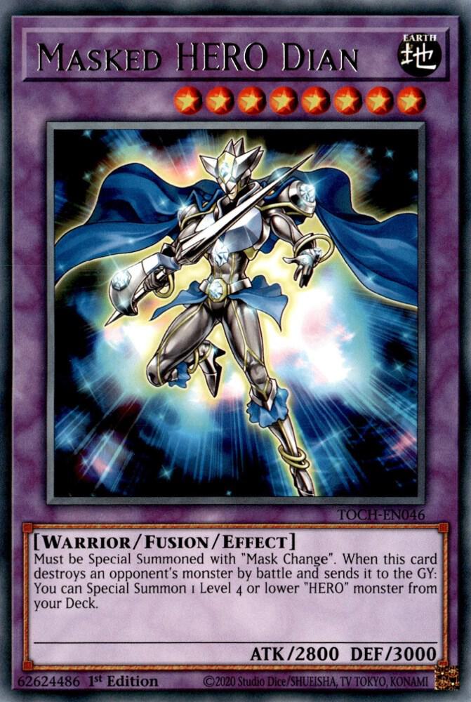 Masked Hero Dian [TOCH-EN046] Rare
