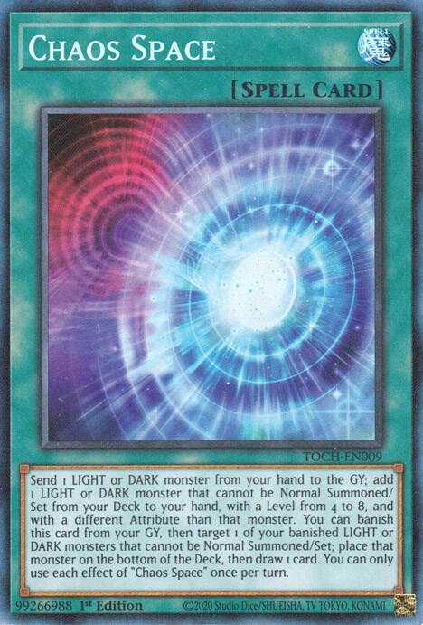 Chaos Space [TOCH-EN009] Collector's Rare