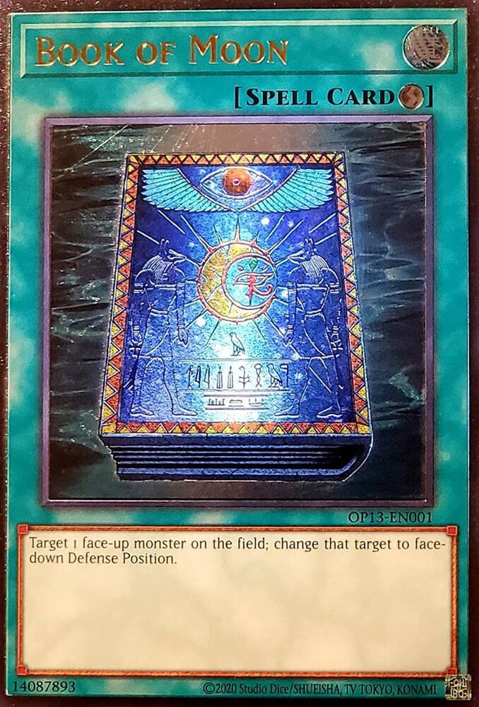Book of Moon [OP13-EN001] Ultimate Rare