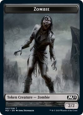 Zombie Token [Core Set 2021 Tokens]