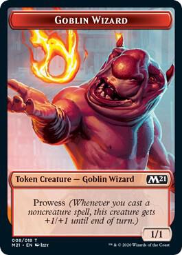 Goblin Wizard Token [Core Set 2021 Tokens]
