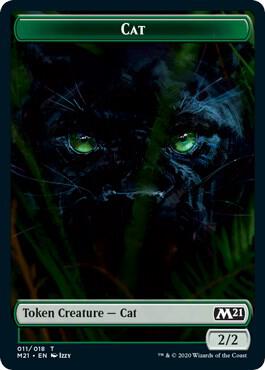 Cat Token (011/018) [Core Set 2021 Tokens]