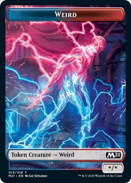Weird Token [Core Set 2021 Tokens]