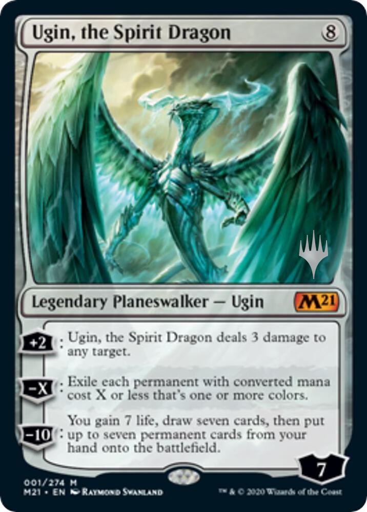 Ugin, the Spirit Dragon (Promo Pack) [Core Set 2021 Promos]
