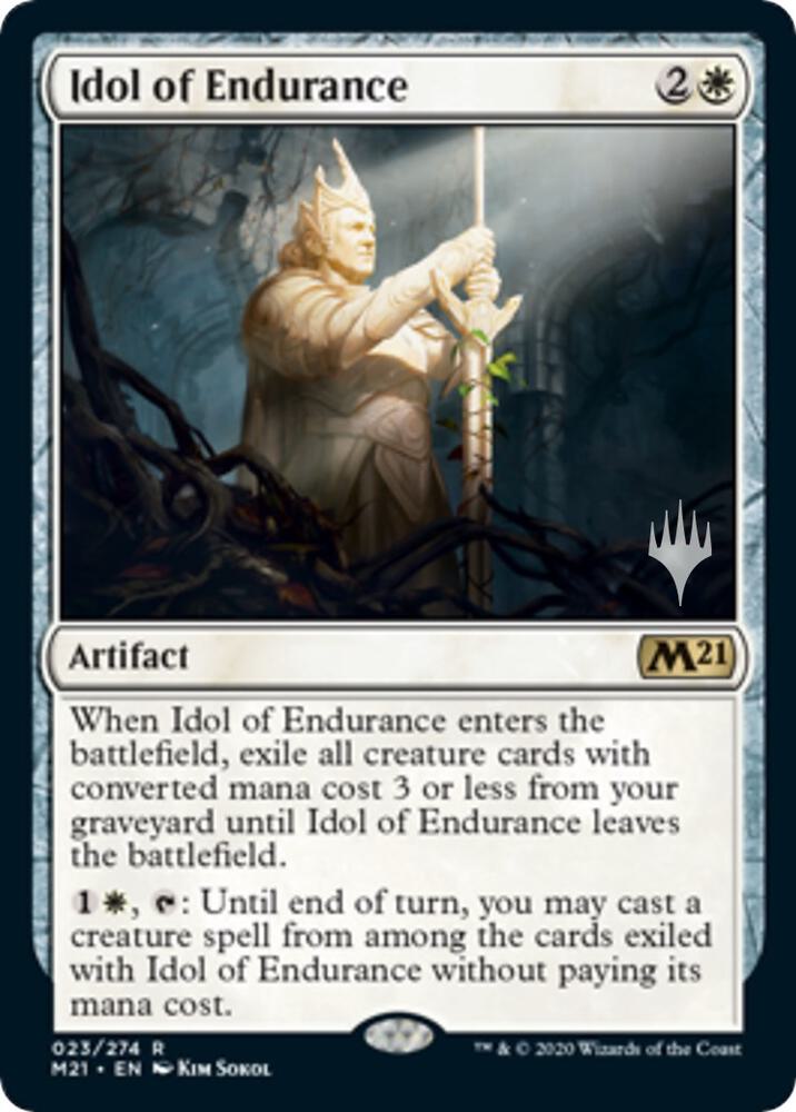 Idol of Endurance (Promo Pack) [Core Set 2021 Promos]