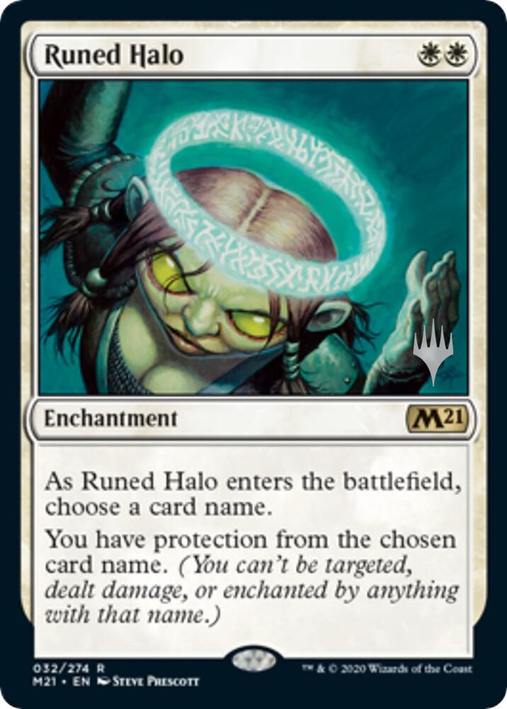 Runed Halo (Promo Pack) [Core Set 2021 Promos]