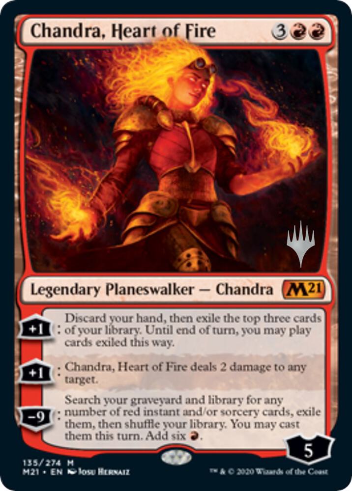 Chandra, Heart of Fire (Promo Pack) [Core Set 2021 Promos]
