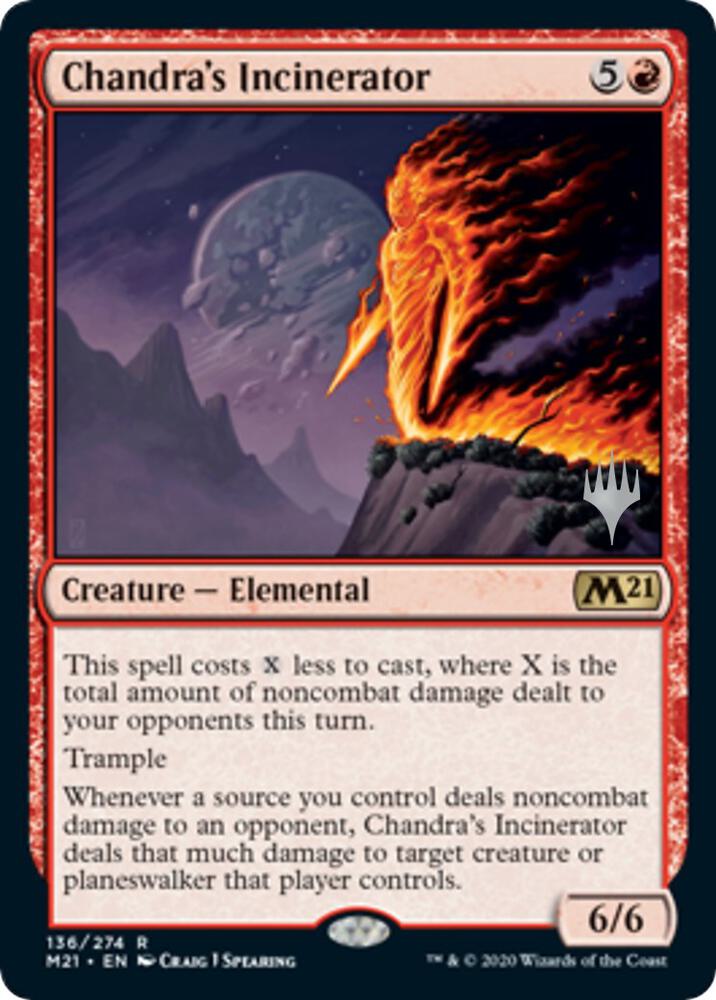 Chandra's Incinerator (Promo Pack) [Core Set 2021 Promos]