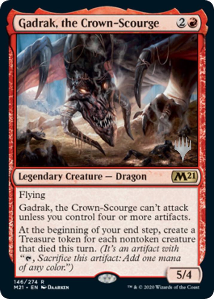 Gadrak, the Crown-Scourge (Promo Pack) [Core Set 2021 Promos]