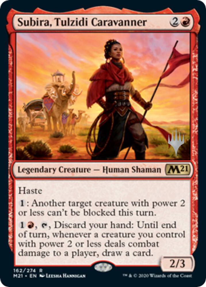 Subira, Tulzidi Caravanner (Promo Pack) [Core Set 2021 Promos]
