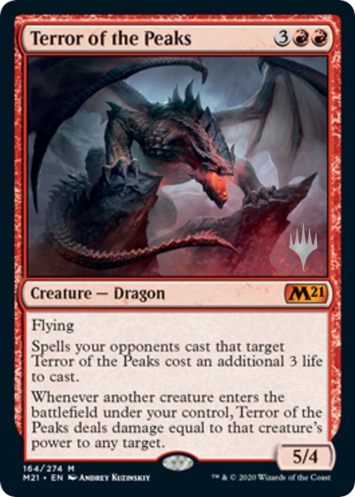 Terror of the Peaks (Promo Pack) [Core Set 2021 Promos]
