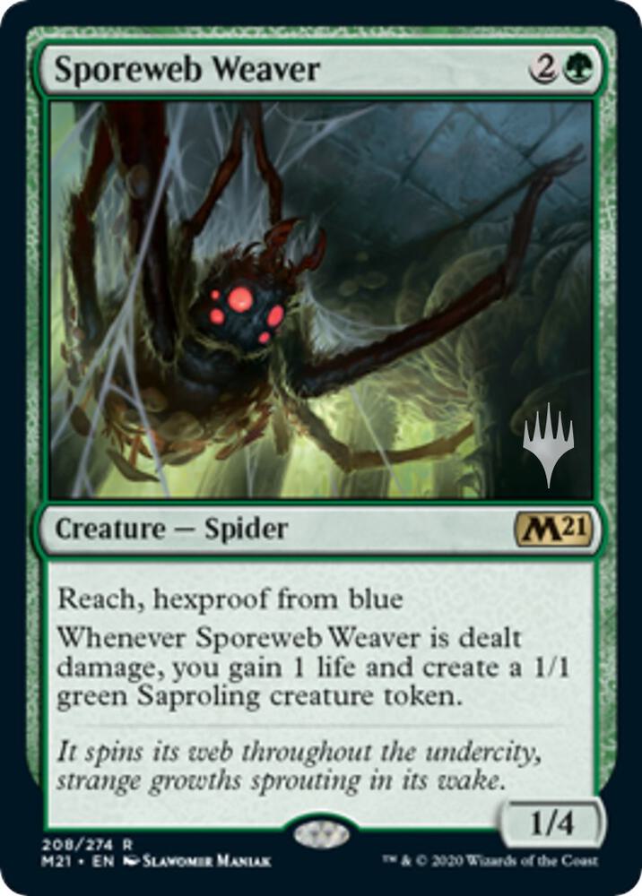Sporeweb Weaver (Promo Pack) [Core Set 2021 Promos]