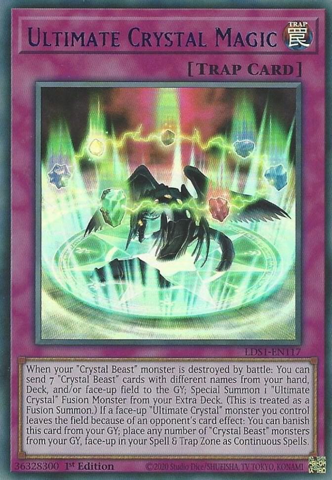 Ultimate Crystal Magic (Blue) [LDS1-EN117] Ultra Rare