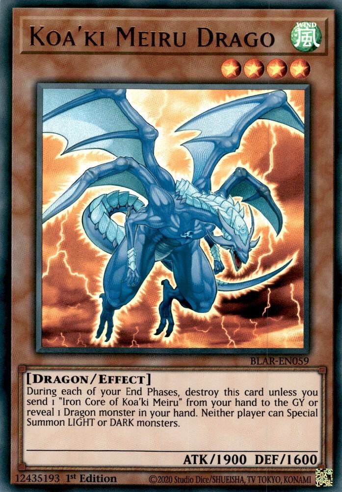 Koa'ki Meiru Drago [BLAR-EN059] Ultra Rare