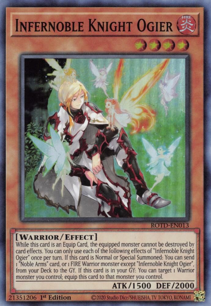 Infernoble Knight Ogier [ROTD-EN013] Super Rare