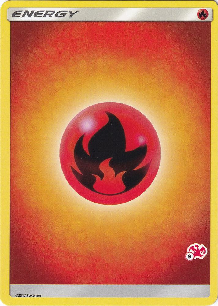 Fire Energy (Charizard Stamp #9) [Battle Academy 2020]