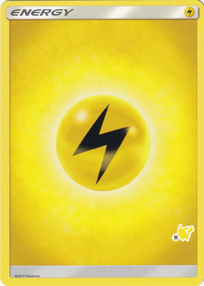 Lightning Energy (Pikachu Stamp #11) [Battle Academy 2020]