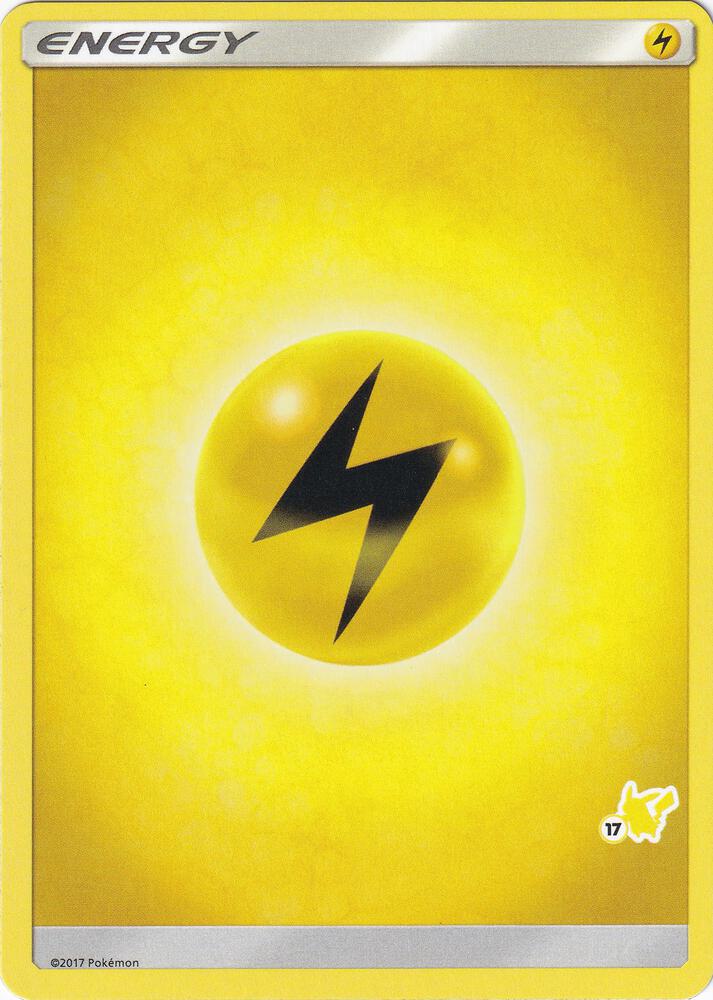Lightning Energy (Pikachu Stamp #17) [Battle Academy 2020]
