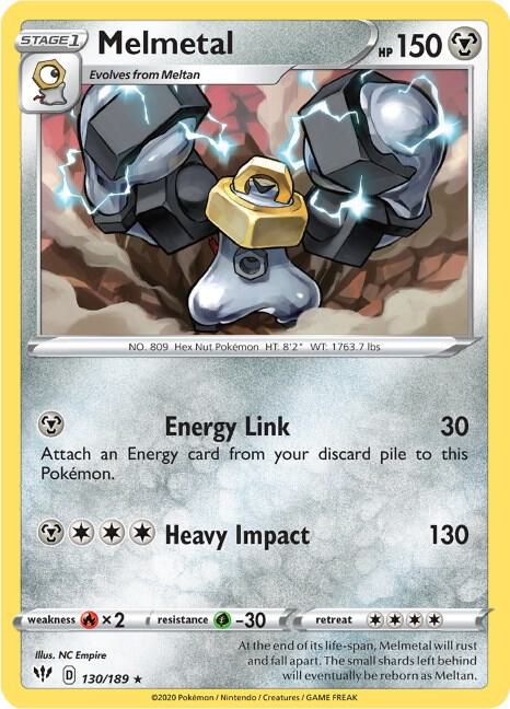 Melmetal (130/189) [Sword & Shield: Darkness Ablaze]