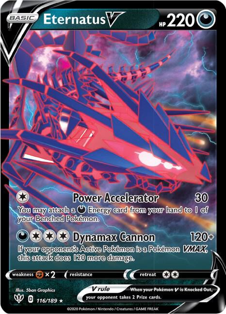 Eternatus V (116/189) [Sword & Shield: Darkness Ablaze]