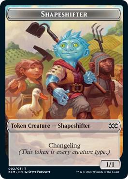 Shapeshifter Token [Double Masters Tokens]