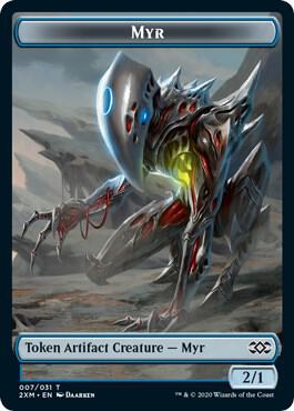 Myr Token (007/031) [Double Masters Tokens]