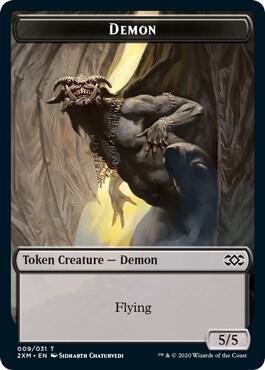 Demon Token [Double Masters Tokens]