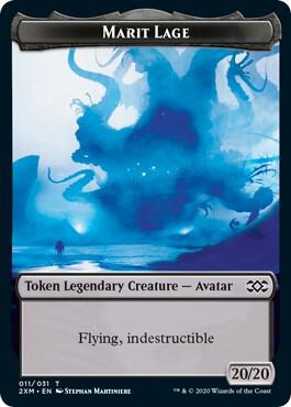 Marit Lage Token [Double Masters Tokens]