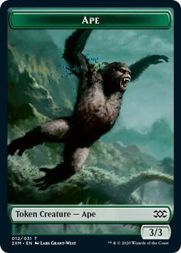 Ape Token [Double Masters Tokens]