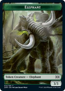 Elephant Token [Double Masters Tokens]