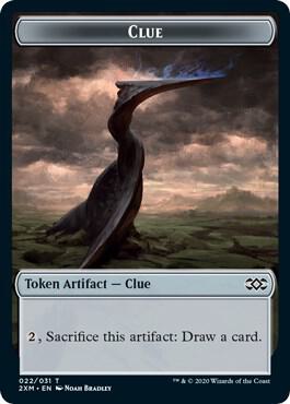 Clue Token [Double Masters Tokens]