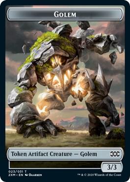Golem Token [Double Masters Tokens]