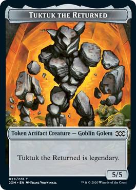 Tuktuk the Returned Token [Double Masters Tokens]