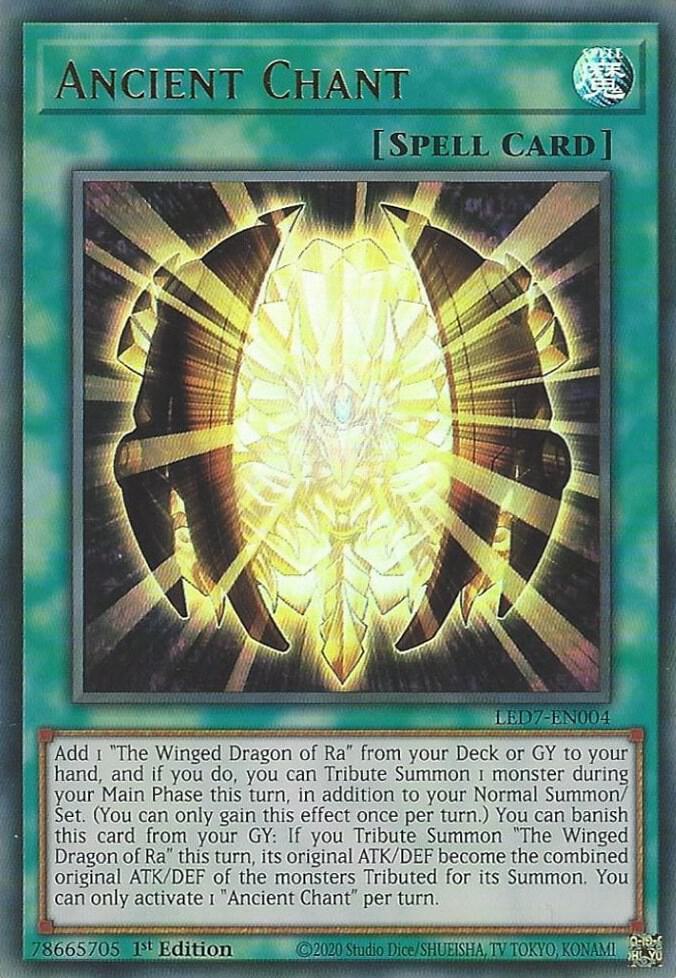 Ancient Chant [LED7-EN004] Ultra Rare