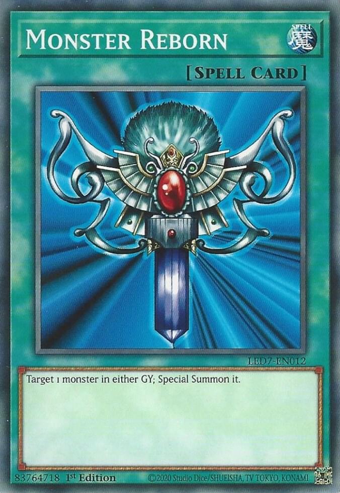 Monster Reborn [LED7-EN012] Common