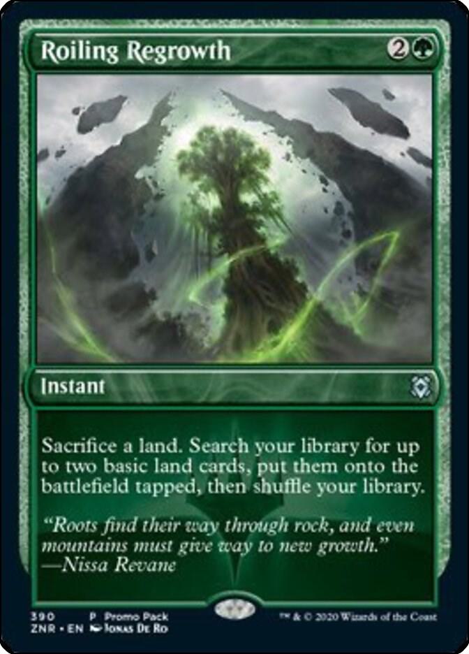 Roiling Regrowth (Promo Pack) [Zendikar Rising Promos]