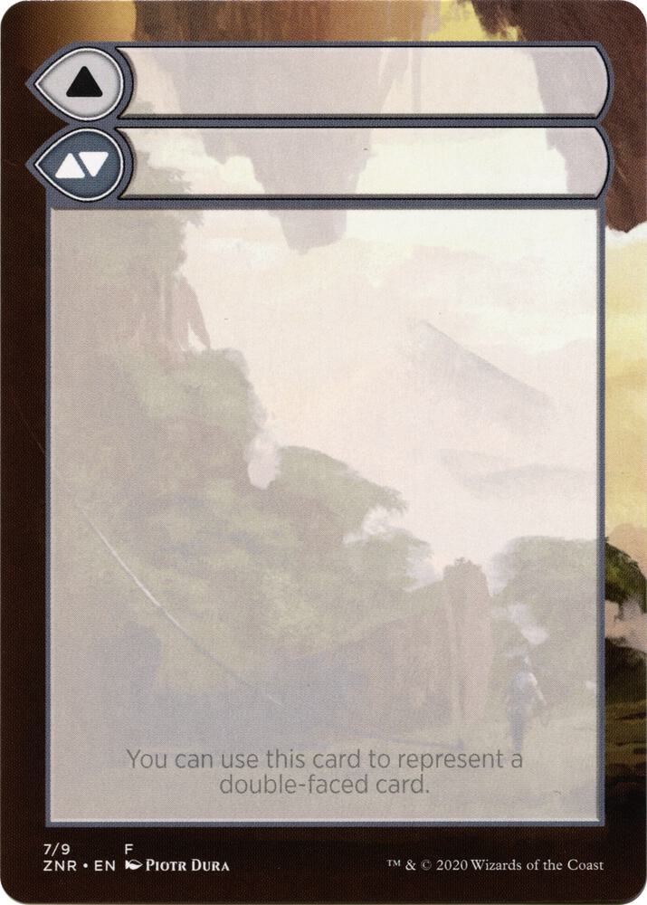 Helper Card (7/9) [Zendikar Rising Tokens]