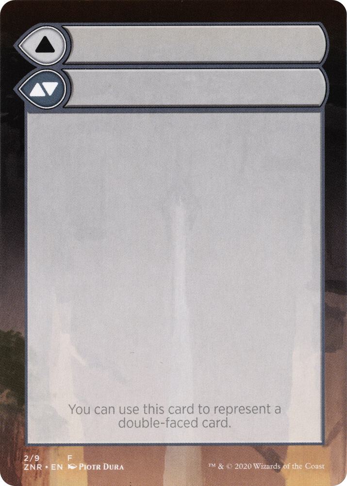 Helper Card (2/9) [Zendikar Rising Tokens]