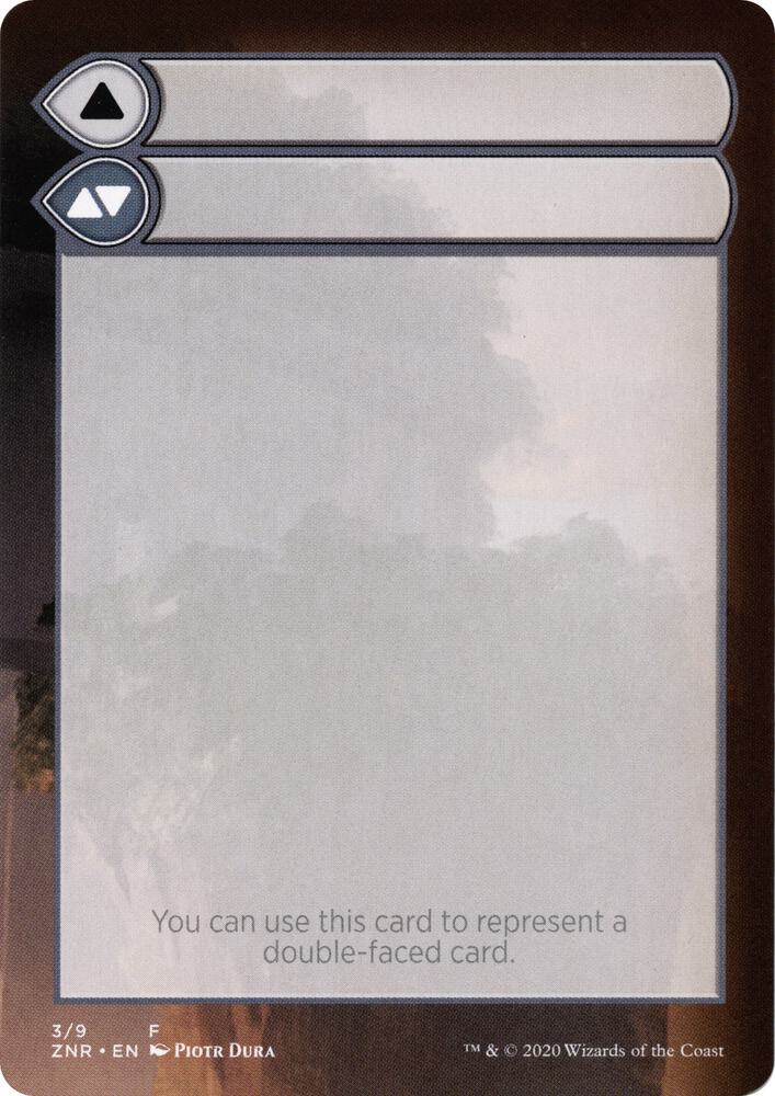 Helper Card (3/9) [Zendikar Rising Tokens]