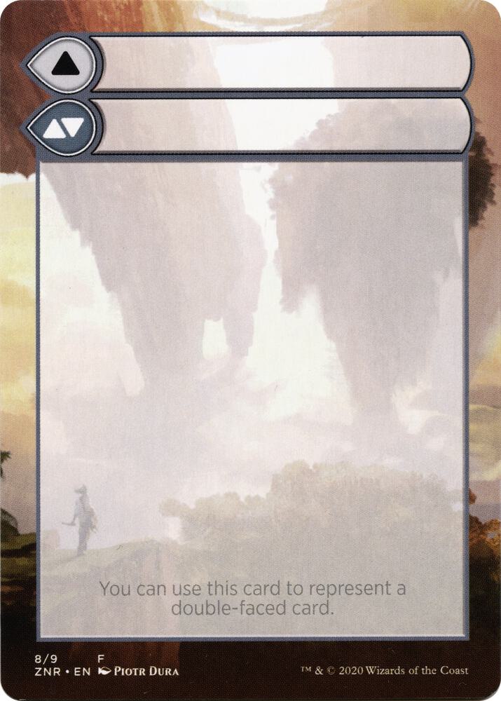 Helper Card (8/9) [Zendikar Rising Tokens]