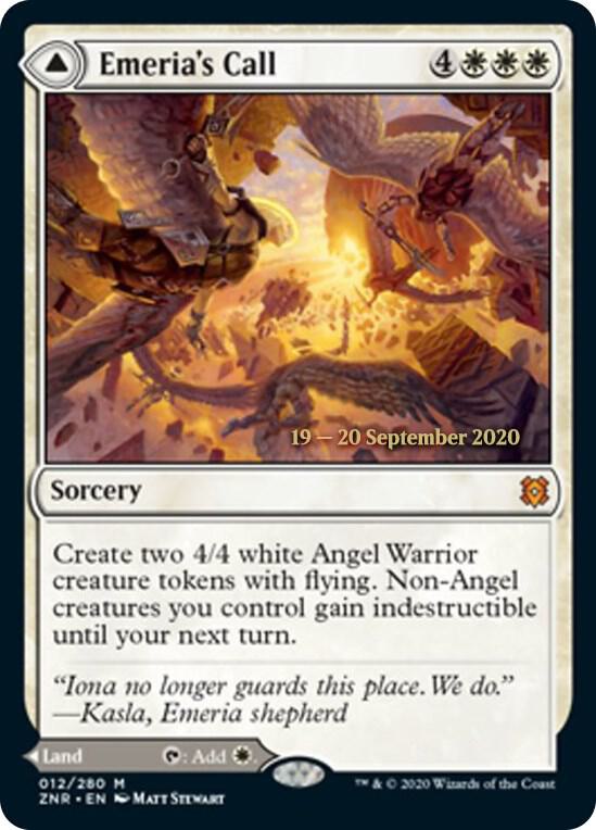 Emeria's Call // Emeria, Shattered Skyclave [Zendikar Rising Prerelease Promos]