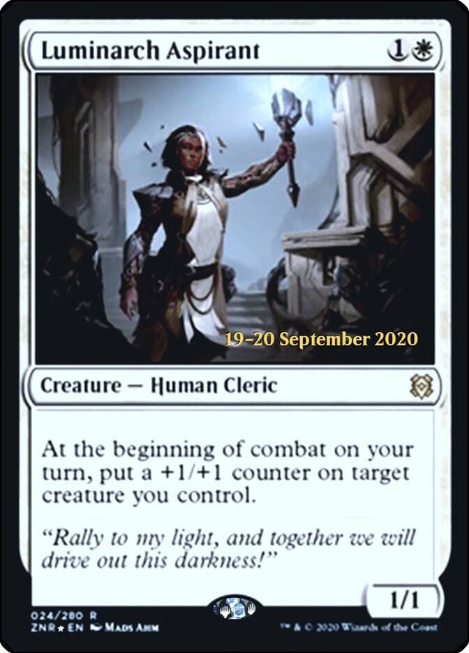 Luminarch Aspirant [Zendikar Rising Prerelease Promos]