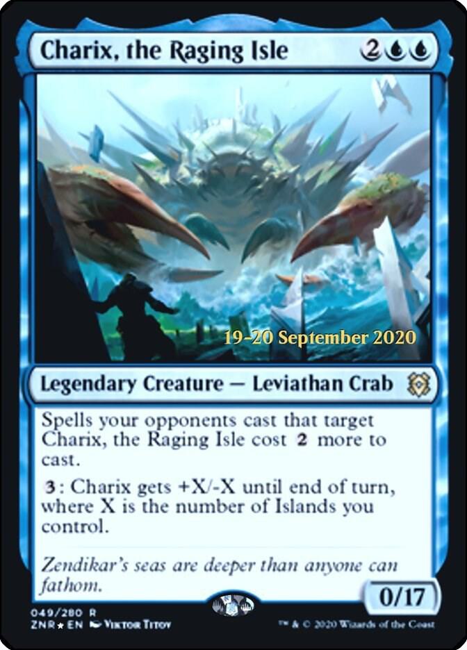 Charix, the Raging Isle [Zendikar Rising Prerelease Promos]