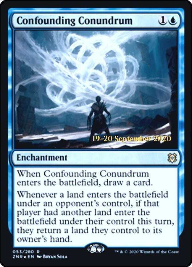 Confounding Conundrum [Zendikar Rising Prerelease Promos]