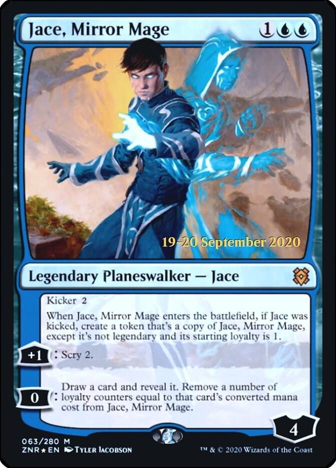 Jace, Mirror Mage [Zendikar Rising Prerelease Promos]