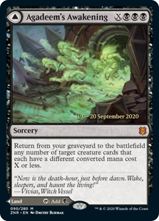 Agadeem's Awakening // Agadeem, the Undercrypt [Zendikar Rising Prerelease Promos]