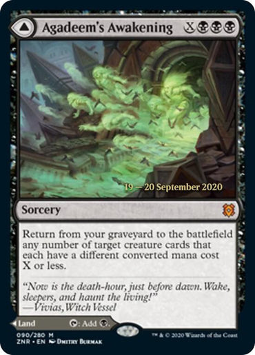 Agadeem's Awakening // Agadeem, the Undercrypt [Zendikar Rising Prerelease Promos]