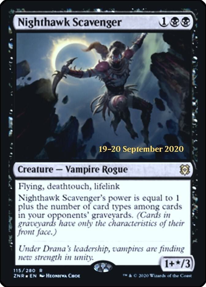 Nighthawk Scavenger [Zendikar Rising Prerelease Promos]